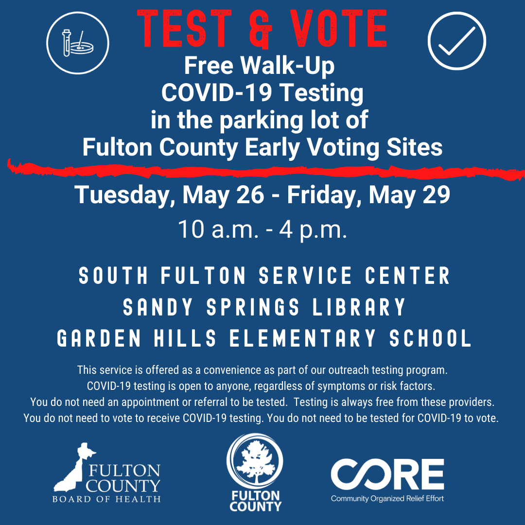 Test and vote May 26-May 29