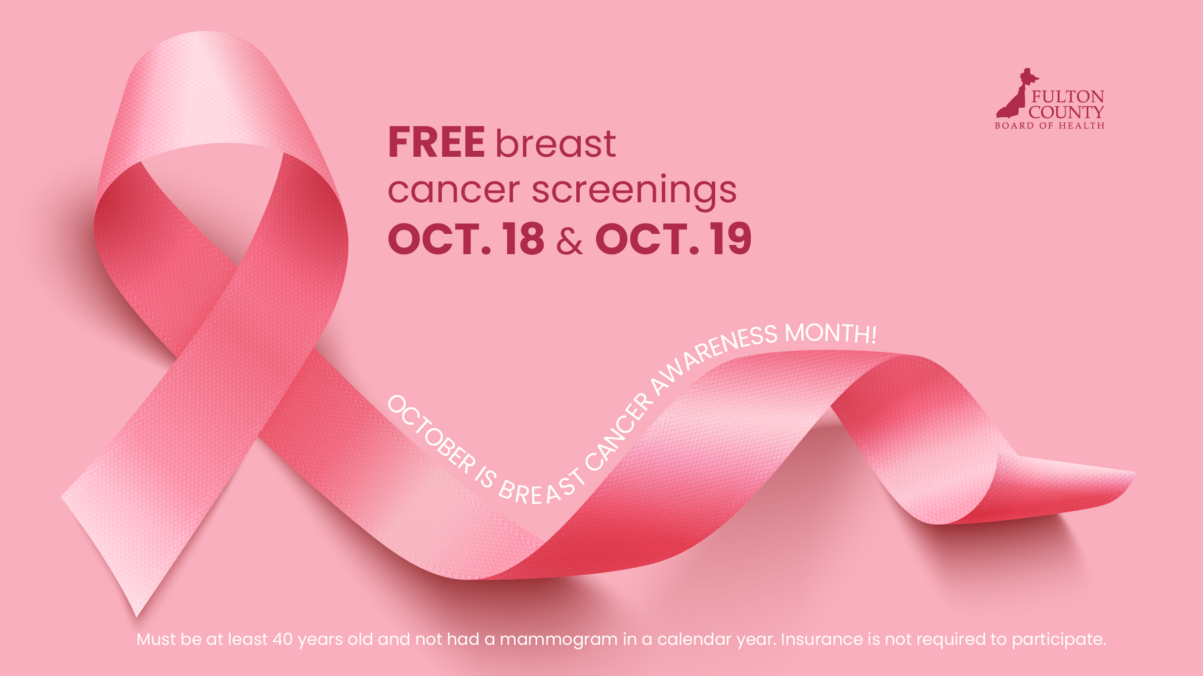 Free breast cancer screenings