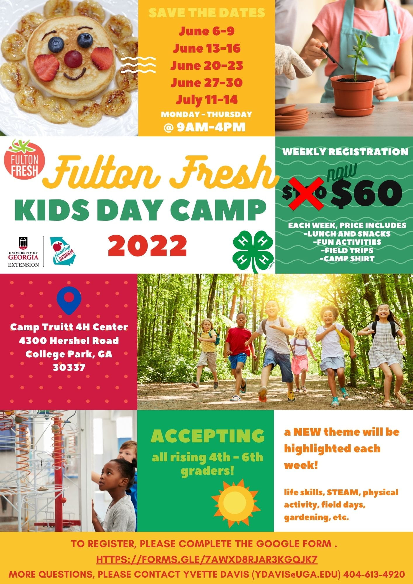 Fulton Fresh Kids Camp - Summer 2022
